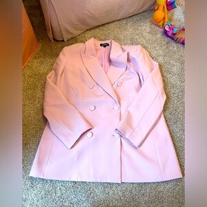 Express pink blazer